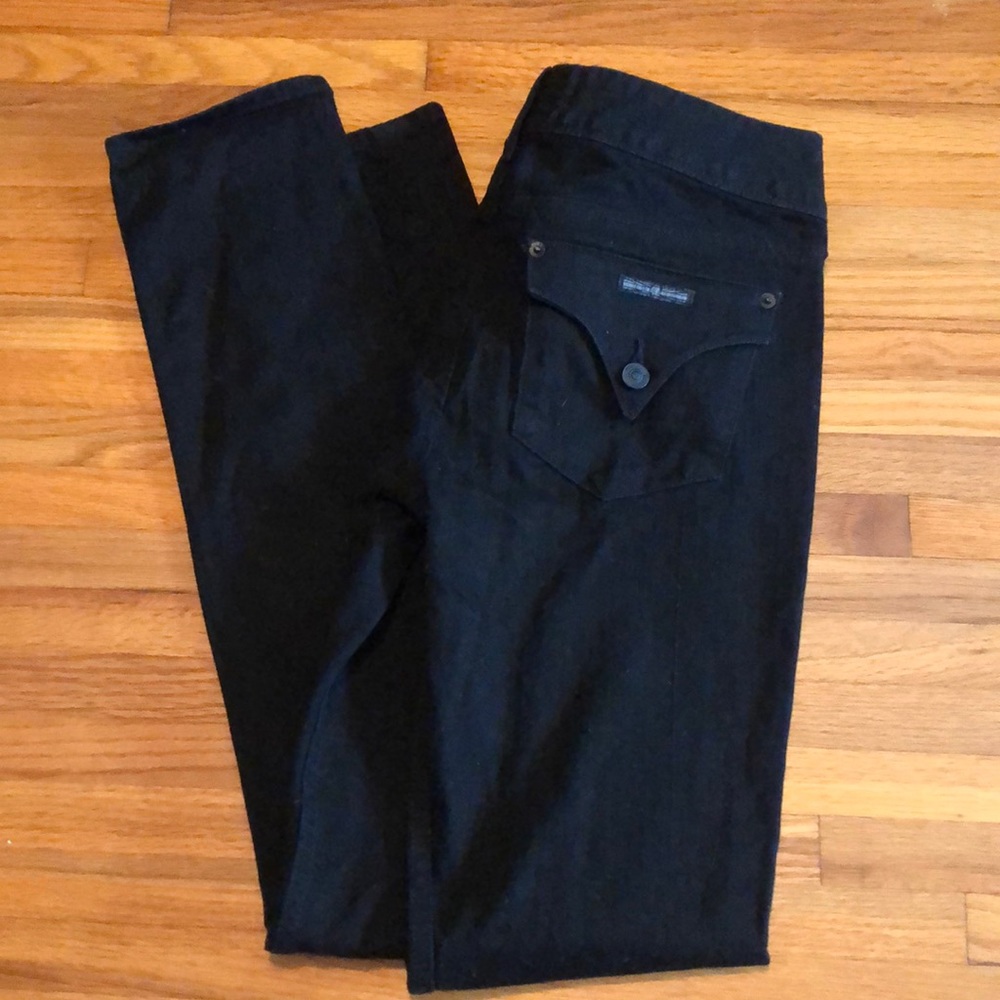 Black Hudson Collin flap skinny jean size 28
